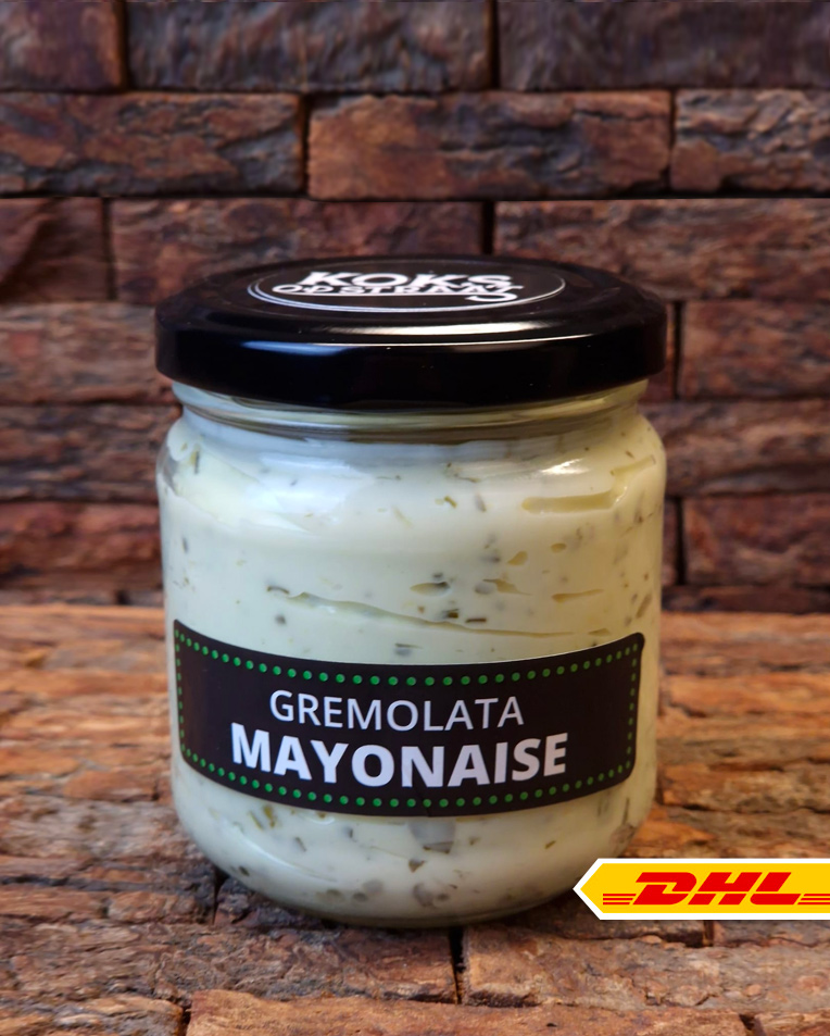 Afbeelding van Gremolata Mayonaise <BR>Huisgemaakt (200 ml.)
