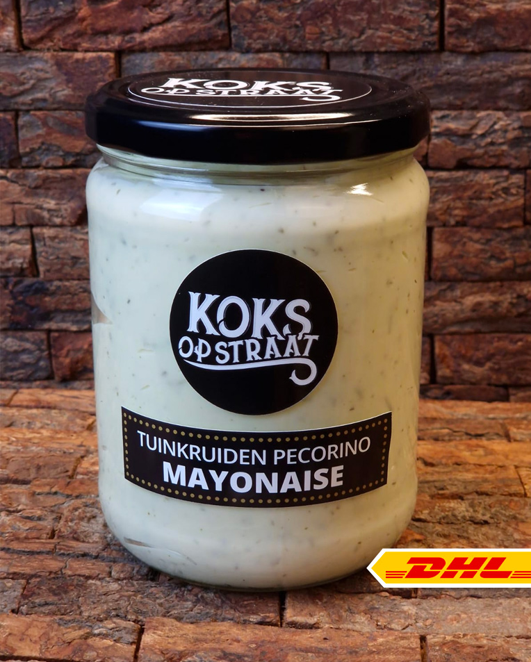 Afbeelding van Tuinkruiden pecorino mayonaise <BR>Huisgemaakt (500 ml.)